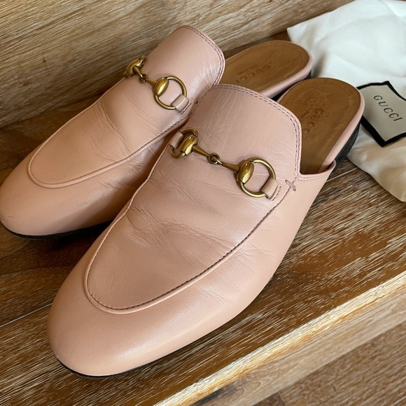 Gucci Princetown loafer mules 37 1/2 - Picture 2 of 9